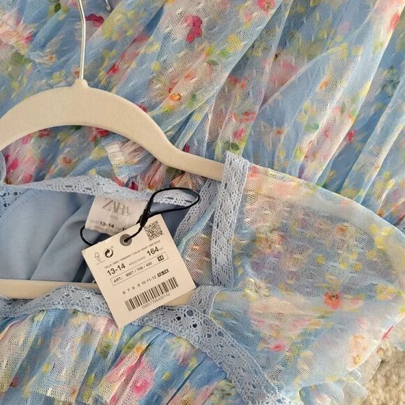 Zara girl lace dress 13-14,Rare! - Picture 12 of 12